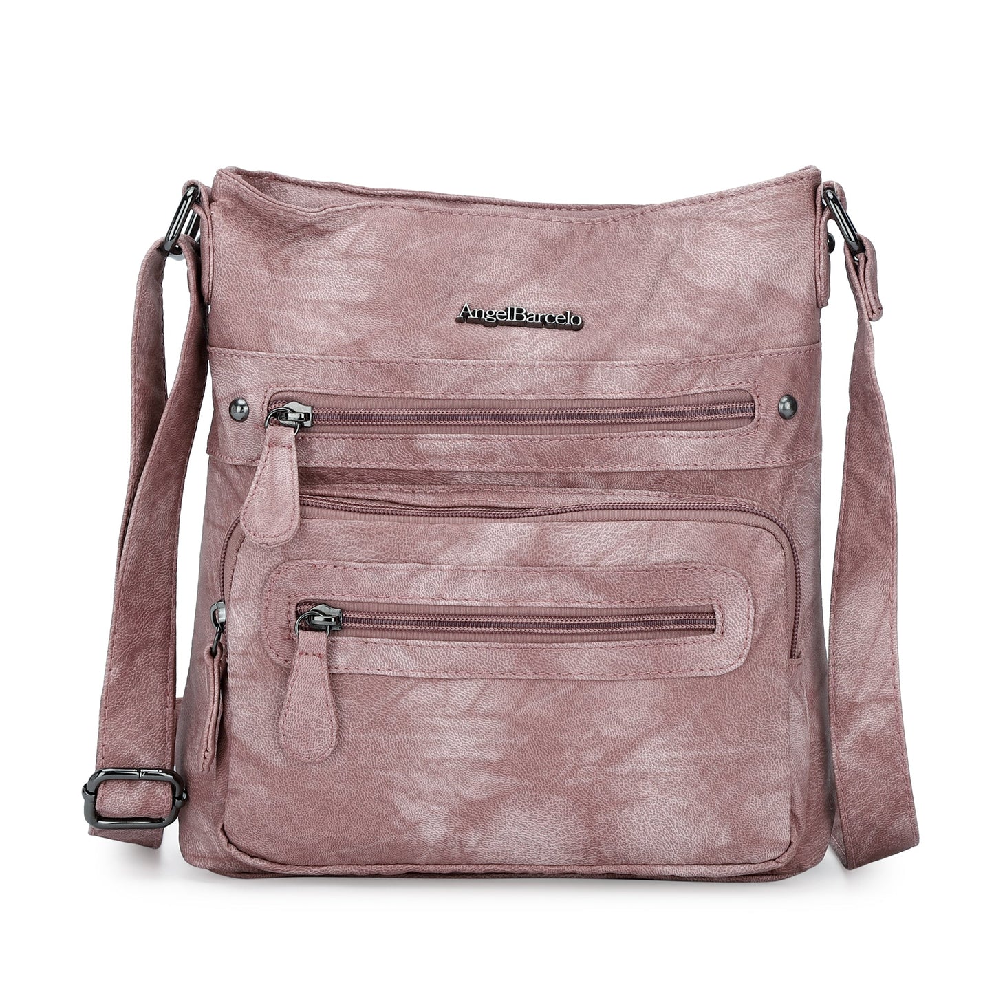 Women's tie-dye denim vintage crossbody bag