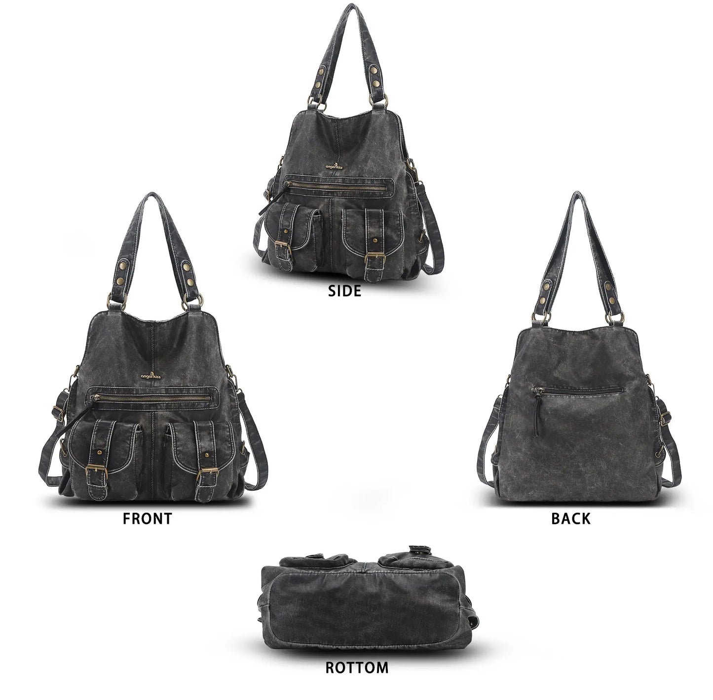 Backpack & Shoulder Bags for Vintage-Inspired Business Offices