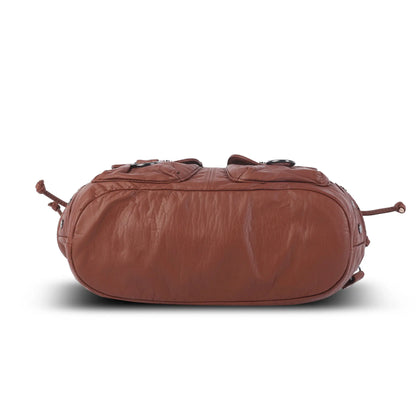 Angelkiss Urban Wash Leather Shoulder Bag