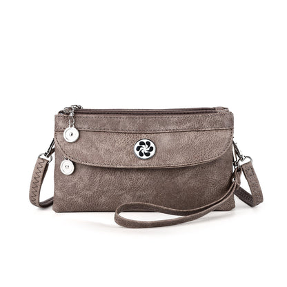 Hobo fern leather sling bag & strap purse for women