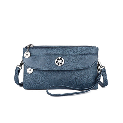 Hobo fern leather sling bag & strap purse for women