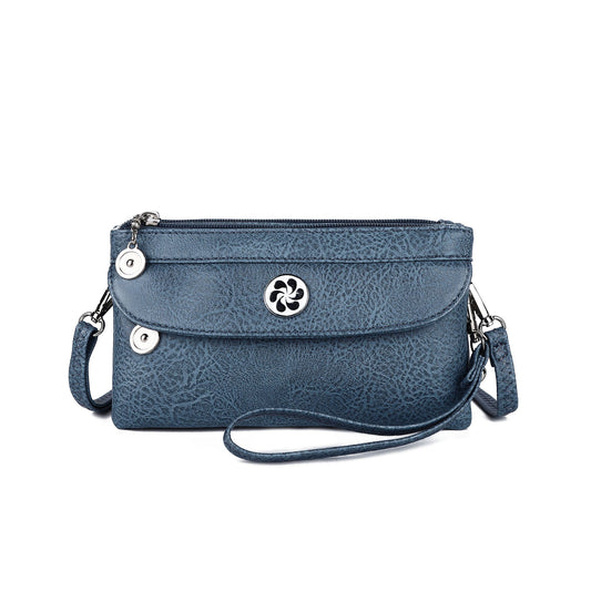 Hobo fern leather sling bag & strap purse for women
