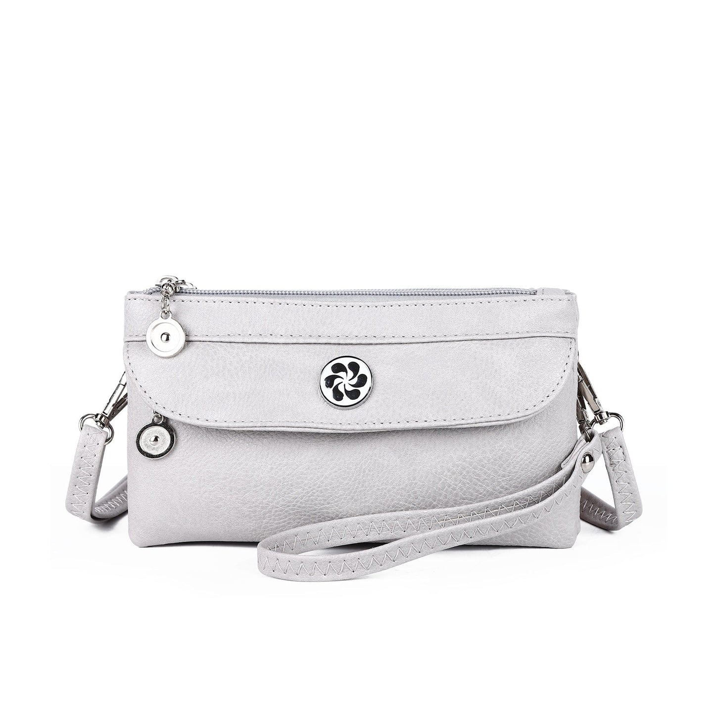 Hobo fern leather sling bag & strap purse for women