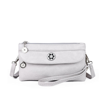 Hobo fern leather sling bag & strap purse for women