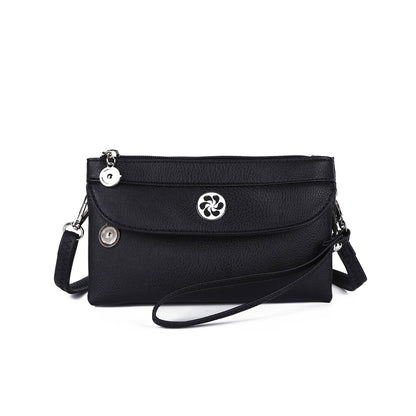 Hobo fern leather sling bag & strap purse for women