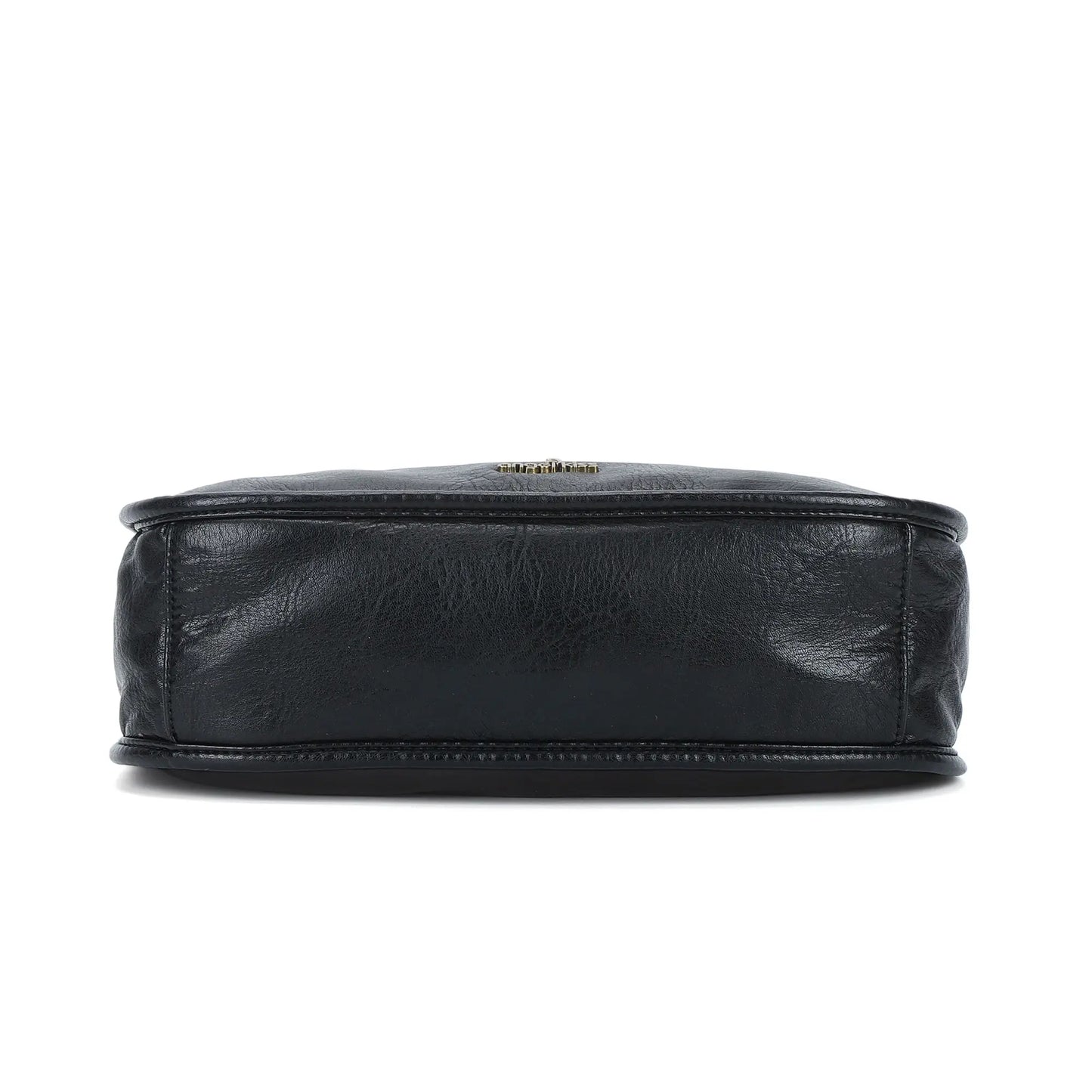 Vegan Leather Tassel Crossbody Bag with Dual Straps