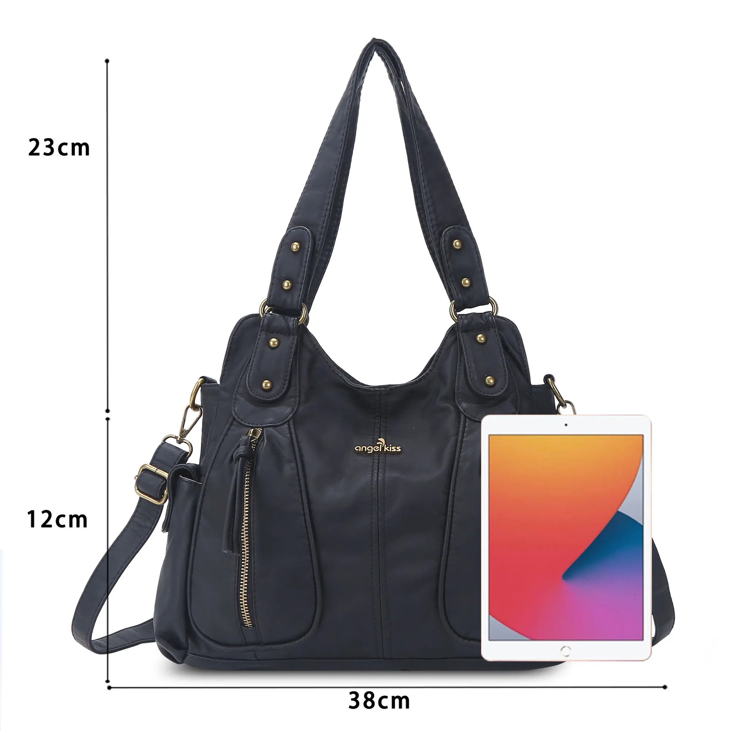 Soft big bag – practical women’s bag with multiple pockets | Angelkiss