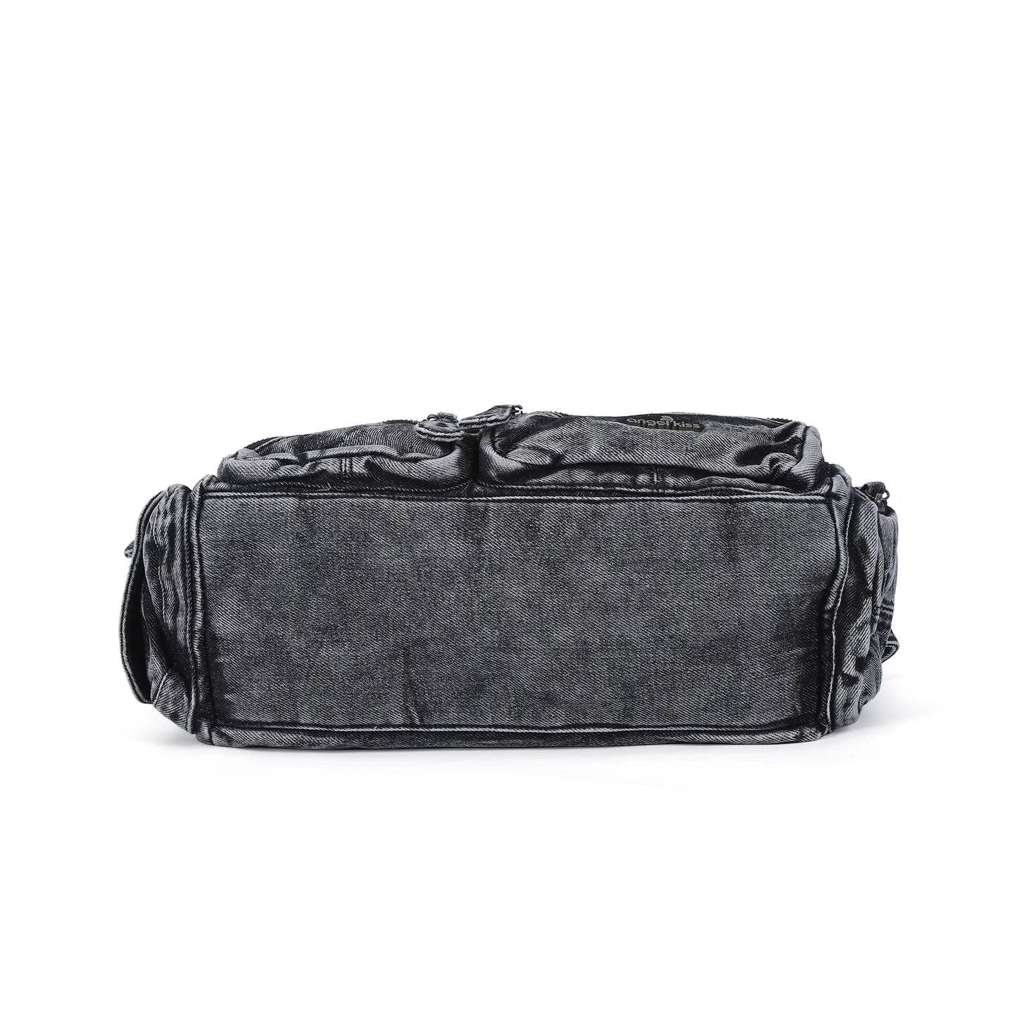 Trendy Multi-Pocket Denim Shoulder/handbag/tote bag